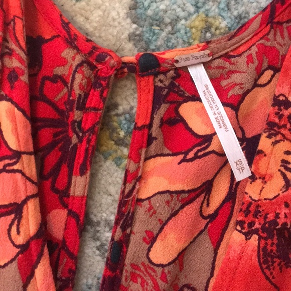 Floral Free People Tunic - Picture 3 of 5